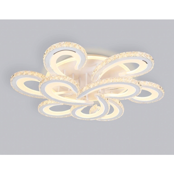 Потолочная светодиодная люстра Ambrella light Acrylica Ice FA1704