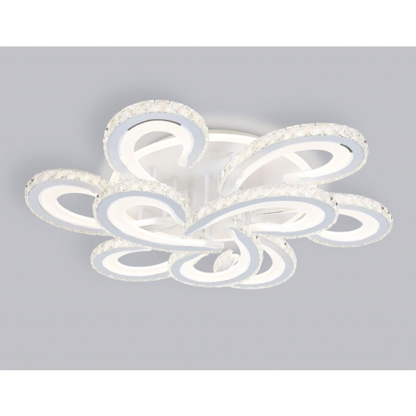 Потолочная светодиодная люстра Ambrella light Acrylica Ice FA1704