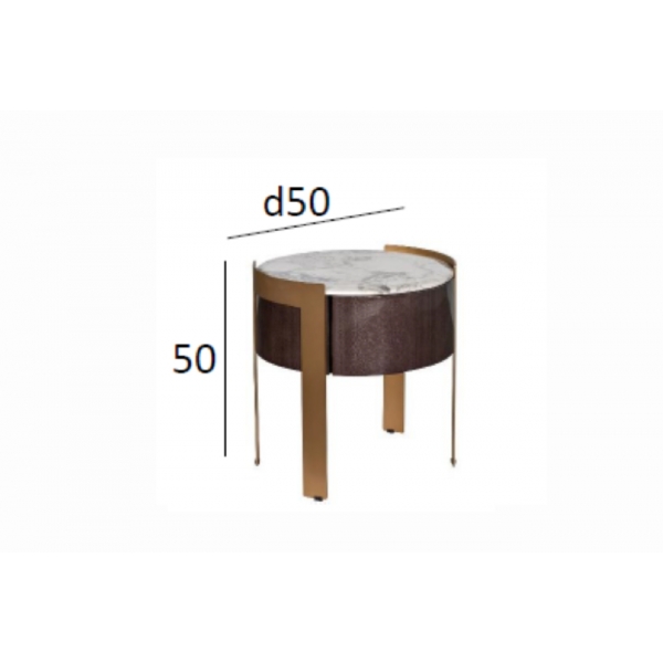 58DB-NS20001 Тумба Sevilla d50*50см