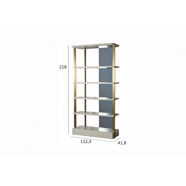58DB-SH19263 Стеллаж Bel Air 112,4*41,8*218см
