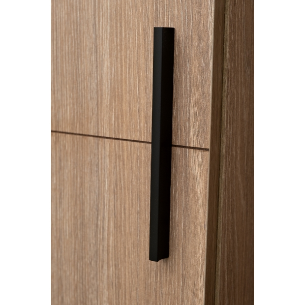 GD-10024/2-3 Шкаф Alto пенал c вешалкой,цвет дуб Урбан Кофейный, фасад глухой 50*57*228.5см