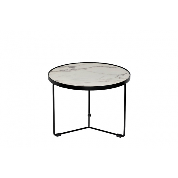 33FS-ET277-BL Стол журнальный Royal White d50*38см