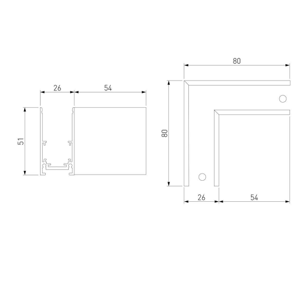 Коннектор угловой для накладного шинопровода Elektrostandard Slim Magnetic 85090/00 a061237