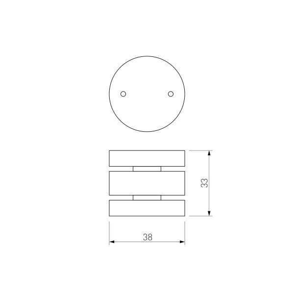 Коннектор круглый для накладного шинопровода Elektrostandard Slim Magnetic 85010/00 черный a063966