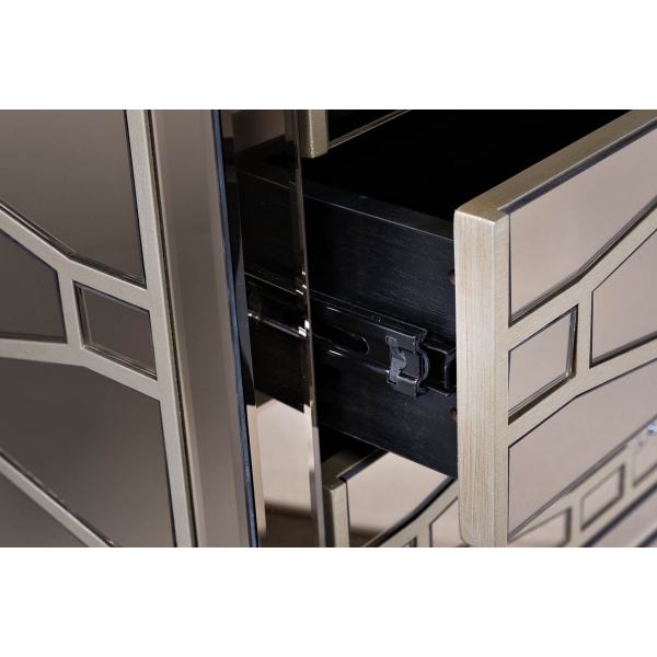 KFG046 Тумба зеркальная 3 ящика  51*42*65см