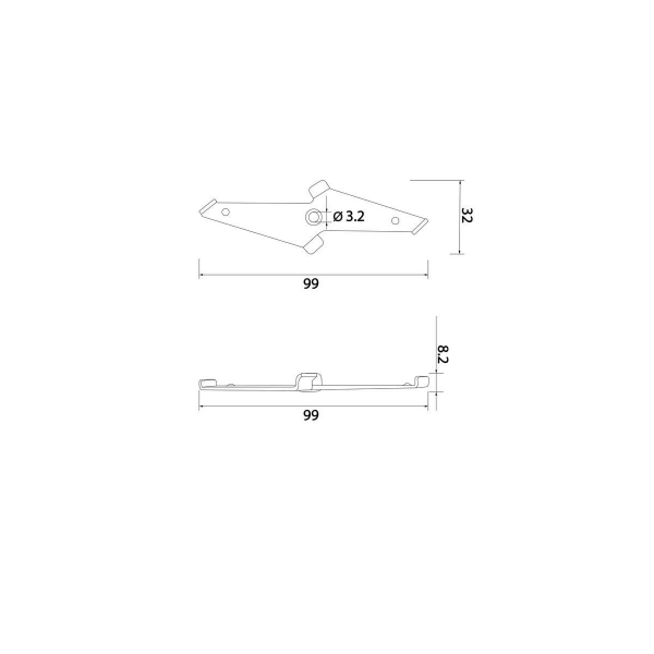 Крепление для шинопровода Elektrostandard Slim Magnetic 85126/00 2 шт. a062153