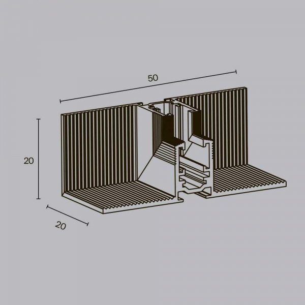 Коннектор угловой внутренний Maytoni Technical Accessories for tracks Levity TRA184ICL-12B