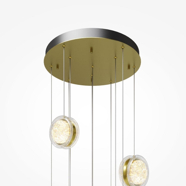 Подвесная светодиодная люстра Maytoni Pharao MOD361PL-L41BS3K