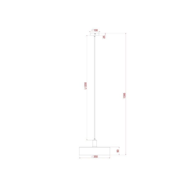 Подвесной светильник Arte Lamp Skat A7152SP-1BK