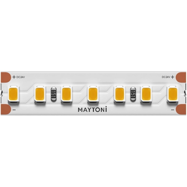 Светодиодная лента Maytoni 17W/m 168LED/m 2835SMD теплый белый 5M 201091