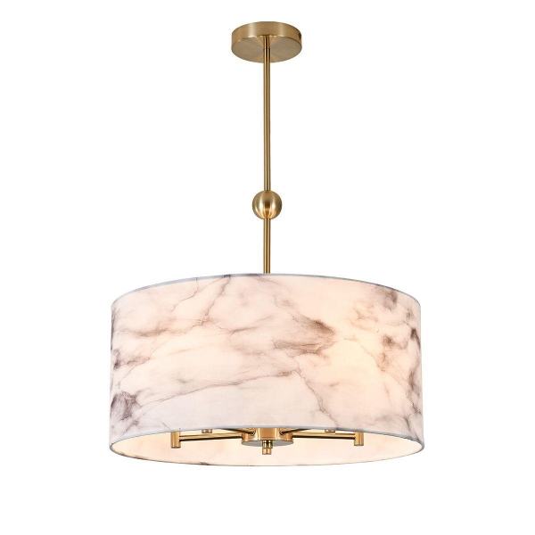 Подвесная люстра Indigo Venato 13036/5R Brass V000581