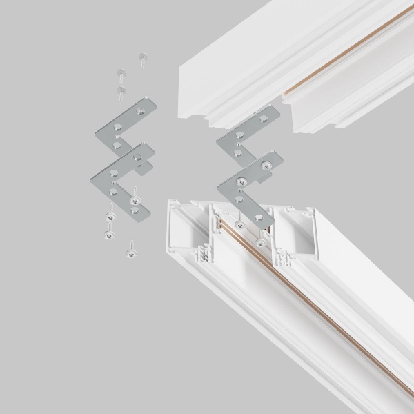 Комплект угловых соединителей Maytoni Technical Exility Busbar (4 шт) TRA034D-CL-42S