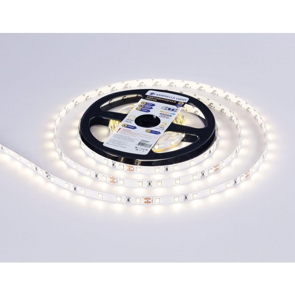 Светодиодная лента Ambrella Light 6W/m 60LED/m 2835SMD дневной белый 5M GS3002