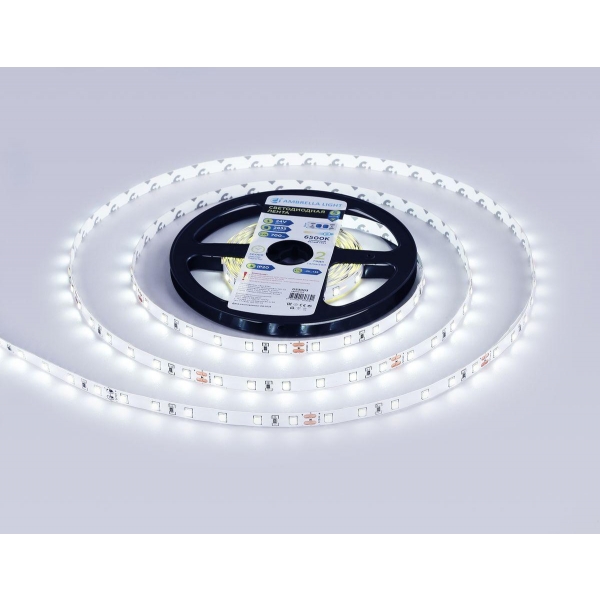 Светодиодная лента Ambrella Light 6W/m 60LED/m 2835SMD холодный белый 5M GS3003