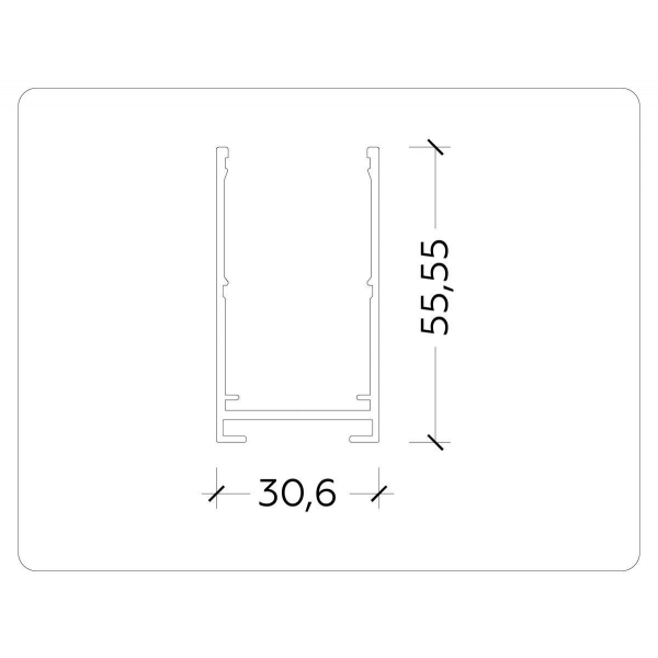 Шинопровод Ambrella Light Track System Magnetic 220V GL1004