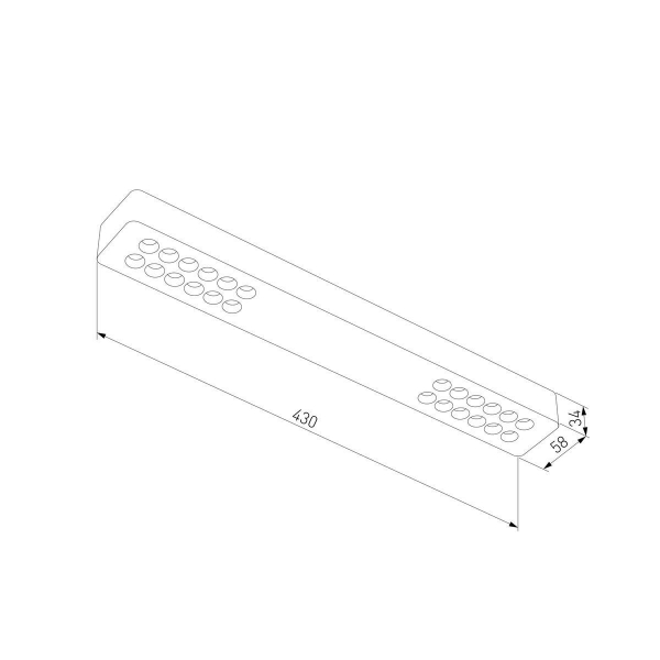 Потолочный светодиодный светильник Elektrostandard Tend 25115/LED a068851