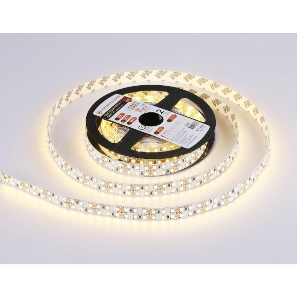 Светодиодная лента Ambrella Light 24W/m 240LED/m 2835SMD теплый белый 5M GS1701