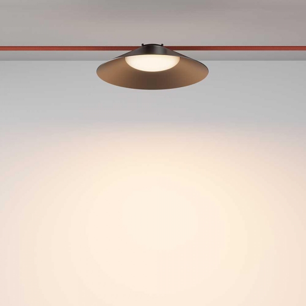 Подвесной светодиодный светильник Maytoni Technical Pendant system Parity Campana TR127B-12W3K-B