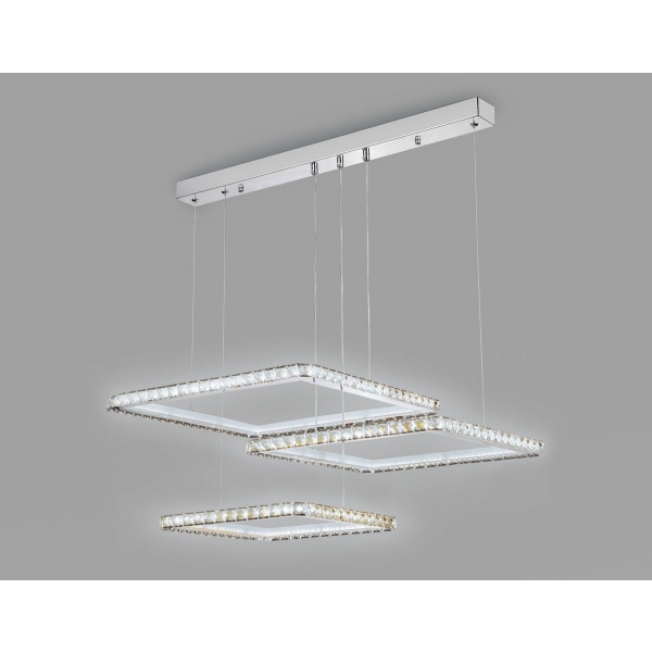 Подвесной светодиодный светильник Ambrella light Acrylica Ice FA1759