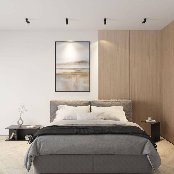 Точечный накладной светильник Denkirs Tube DK2029-BK