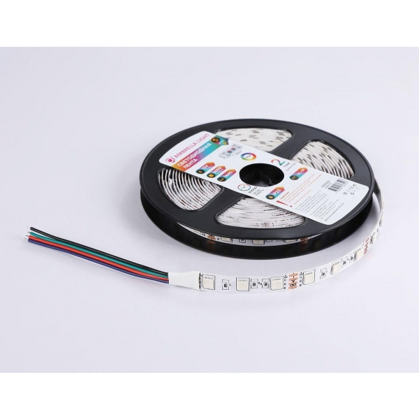 Светодиодная лента Ambrella Light 14,4W/m 60LED/m 5050SMD RGB 5M GS2202