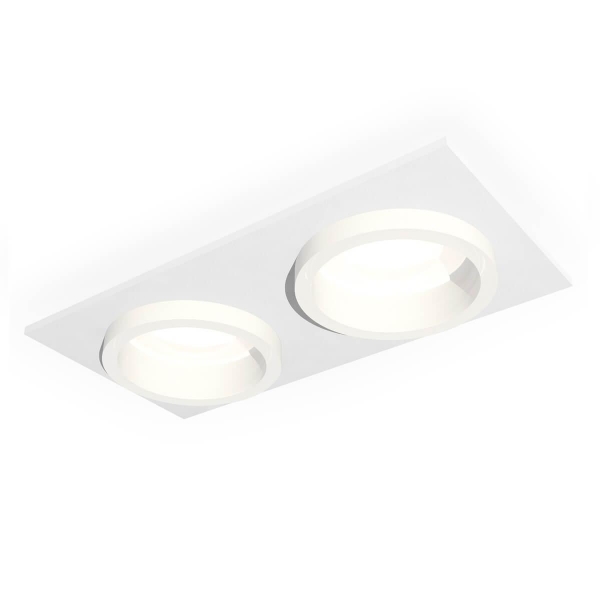 Комплект встраиваемого светильника Ambrella light XC6525064 SWH/FR белый песок/белый матовый MR16 GU5.3 (C6525, N6245)