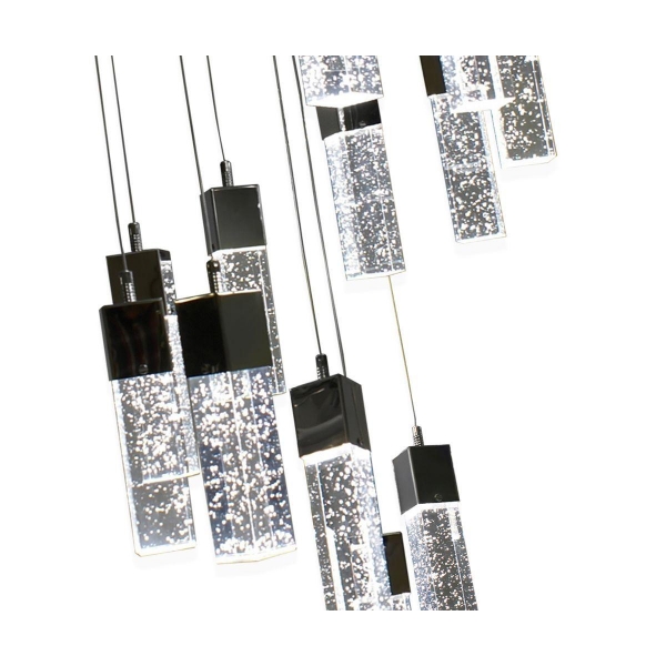 Подвесная светодиодная люстра Kink Light Аква 08510-15A,02(4000K)