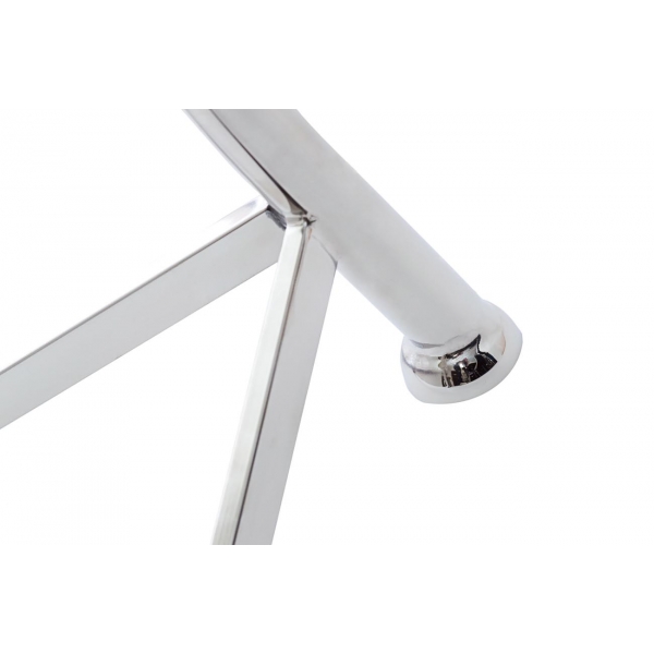 13RX5079L-SILVER-Стол журнальный 50*50*55см