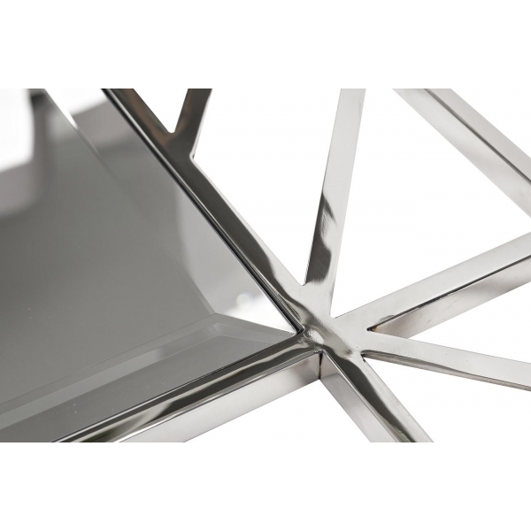 KFE1350 Зеркало прямоуг. в металл. раме цвет хром 71*99см