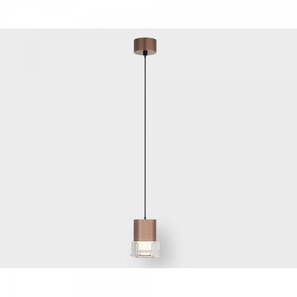 Подвесной светодиодный светильник Italline IT014-0203 rose gold