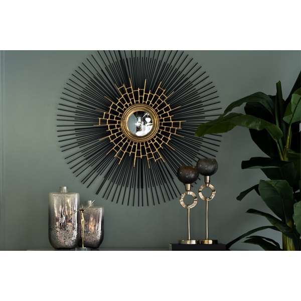 19-OA-5656-1 Зеркало декоративное d92см, центр 21см