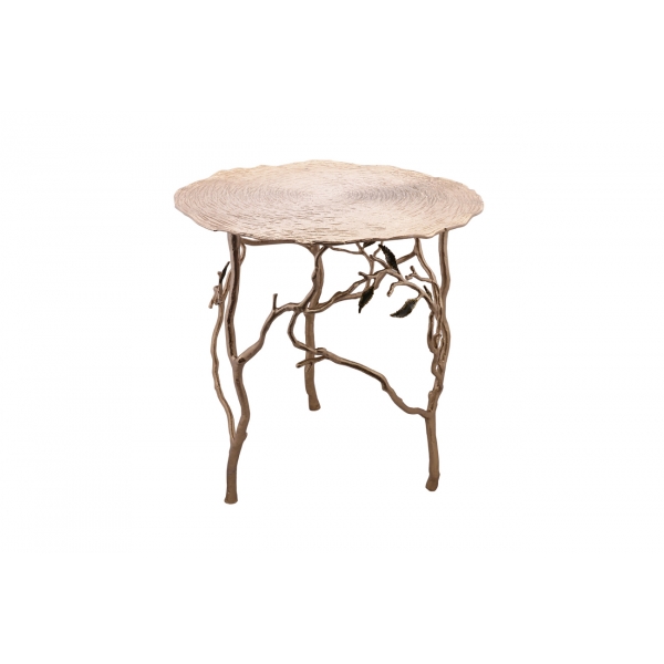 69-1117107 Стол журнальный "Флора" металлический 54*54*57см