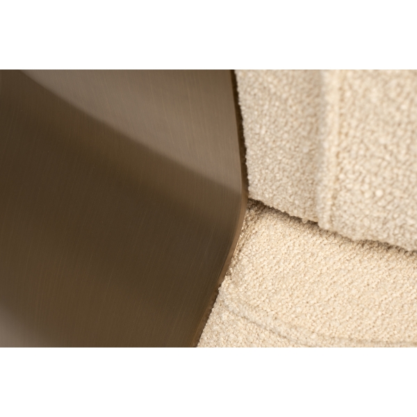 58DB-23052 Кресло ткань букле бежевое 85*79*69см