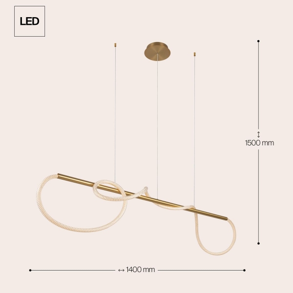 Подвесной светильник Maytoni Tau MOD166PL-L30G3K