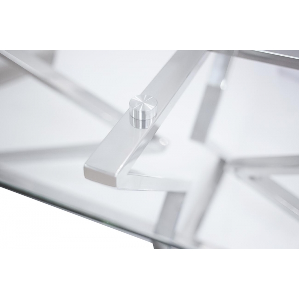 13RX3012-SILVER-Стол журнальный 120*60*43см