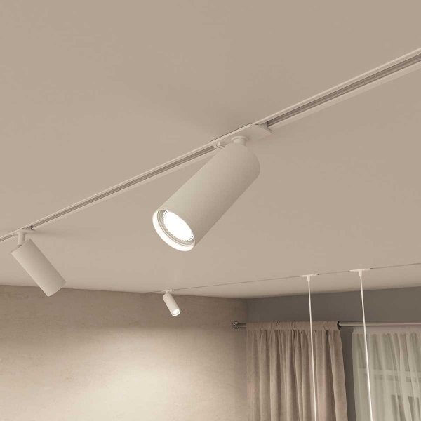 Трековый светильник Denkirs Solid Tube DK6202-WH