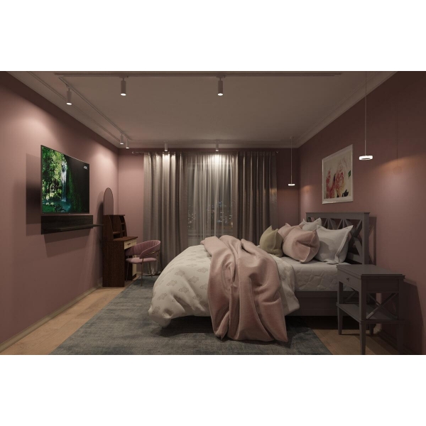 Трековый светильник Denkirs Solid Tube DK6202-WH