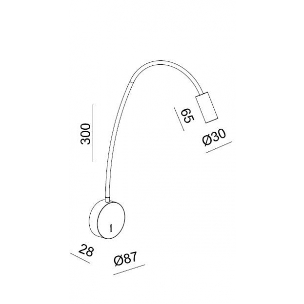 Бра Italline DE-316 white