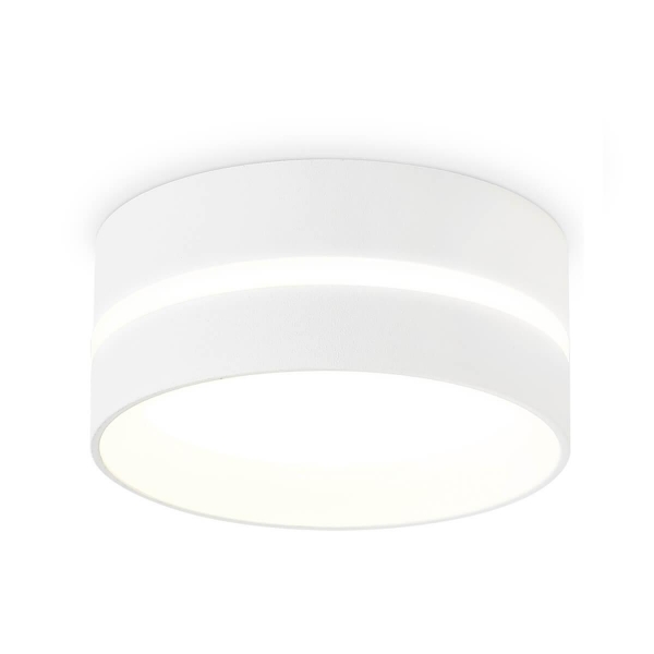 Накладной светильник Ambrella light SWH/FR белый песок/белый матовый TN5388