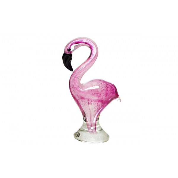 F2133P Статуэтка"Фламинго" (розовая) 10.5*6.5*20.5