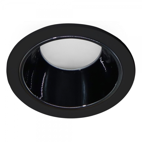 Светильник встраиваемый Feron DL3102 потолочный MR16 G5.3  черный + черный хром 51402