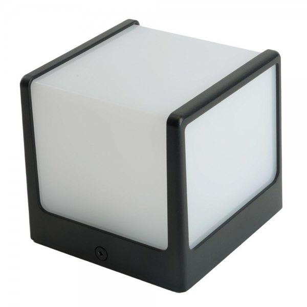 Светильник садово-парковый Feron DH0604,на стену, GX53 230V, черный 51334