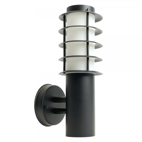 Светильник садово-парковый Feron DH046-B, Техно на стену, 18W E27 230V, черный 51526