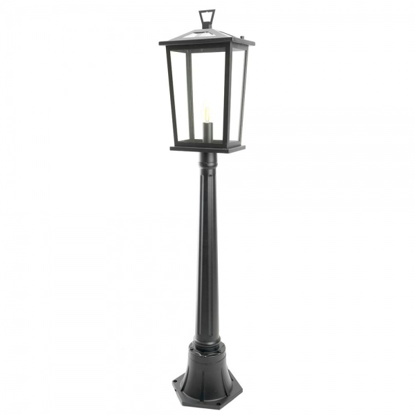 Светильник садово-парковый Feron PL756 столб 60W E14 230V, черный 51282