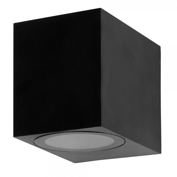 Светильник садово-парковый Feron.ONE DH050-P,на стену, GU10 220-240V, черный пластик 51544