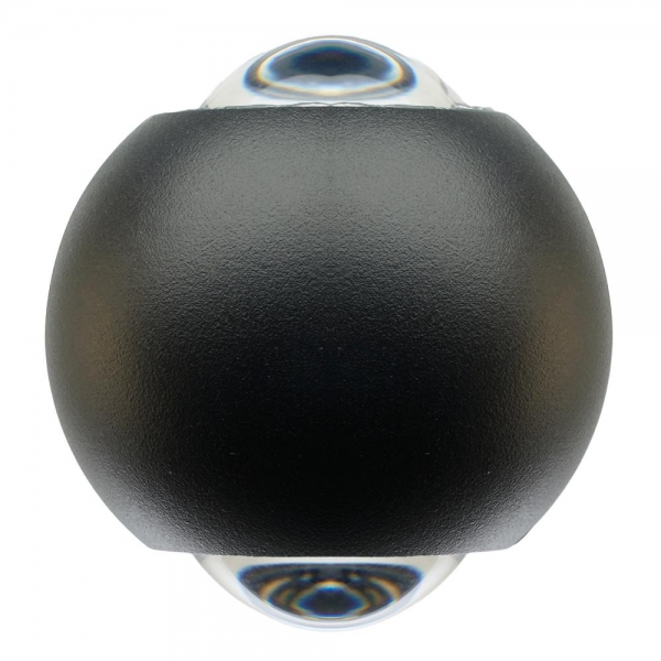 Светодиодный светильник стационарный Feron AL51 2*1W 3000K черный 51131