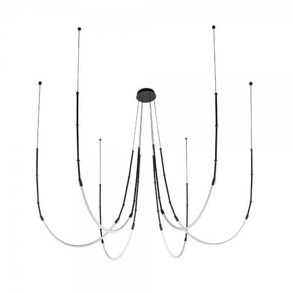 Подвесная люстра Arte Lamp KLIMT A2850SP-42BK