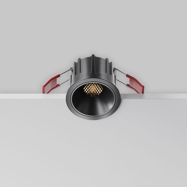 Встраиваемый светильник Maytoni Technical Alfa LED DL043-01-10W3K-RD-B-1