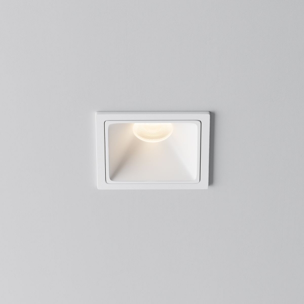 Встраиваемый светильник Maytoni Technical Alfa LED DL043-01-10W3K-SQ-W-1