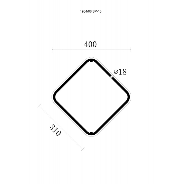 Модульный светодиодный светильник Divinare Formica 1904/06 SP-13